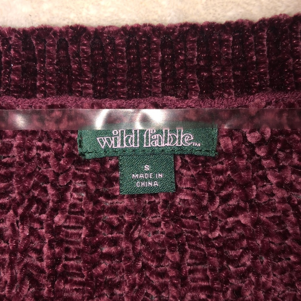 Oversized comfy cropped sweater - Picture 2 of 2